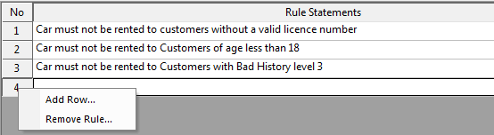 Rule Composer Rule